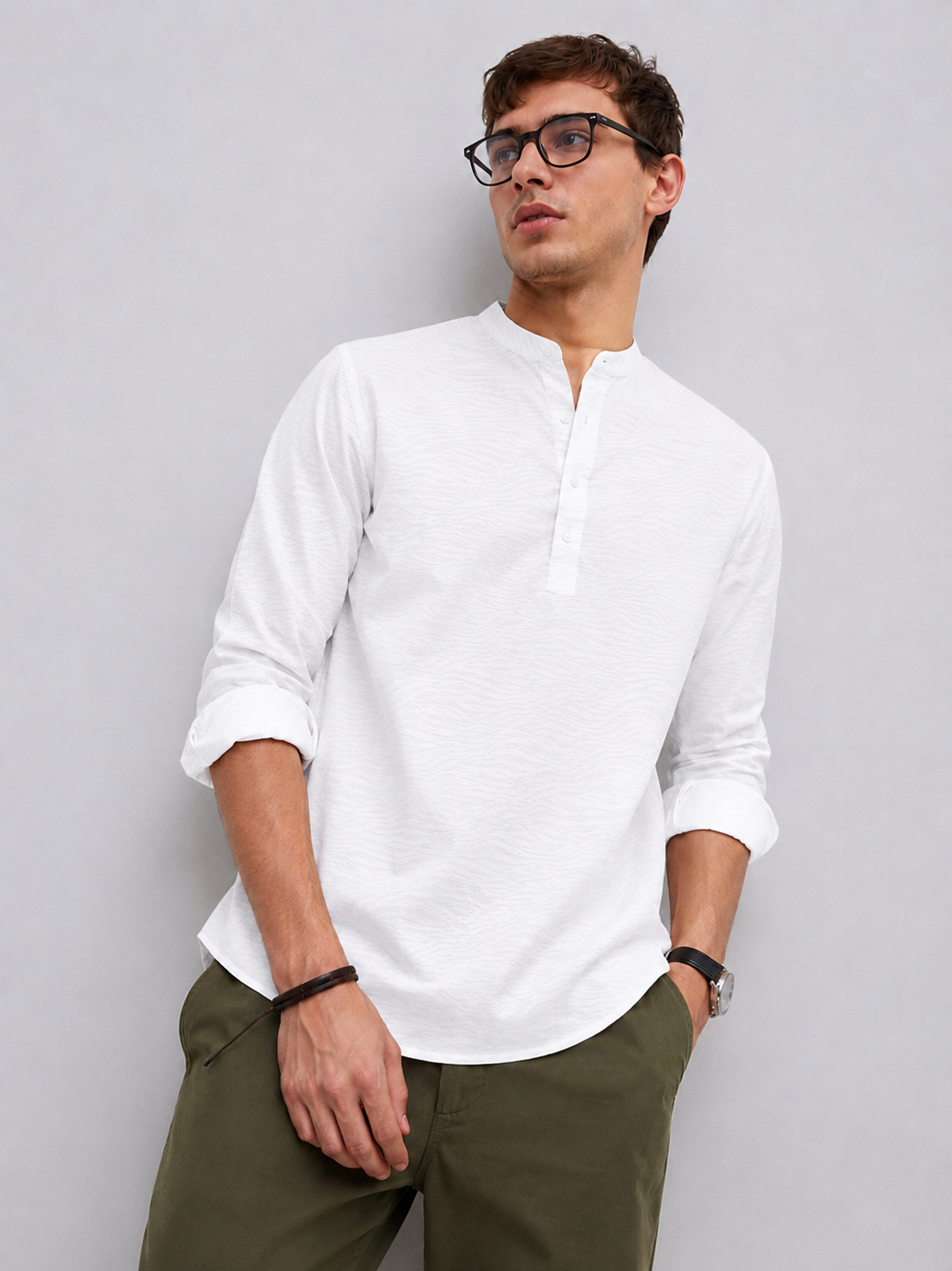 White Monarch Kurta