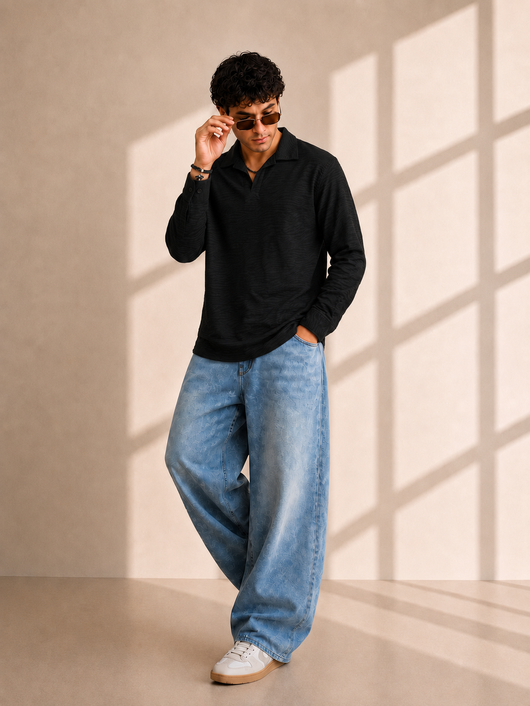 Black Regent Kurta
