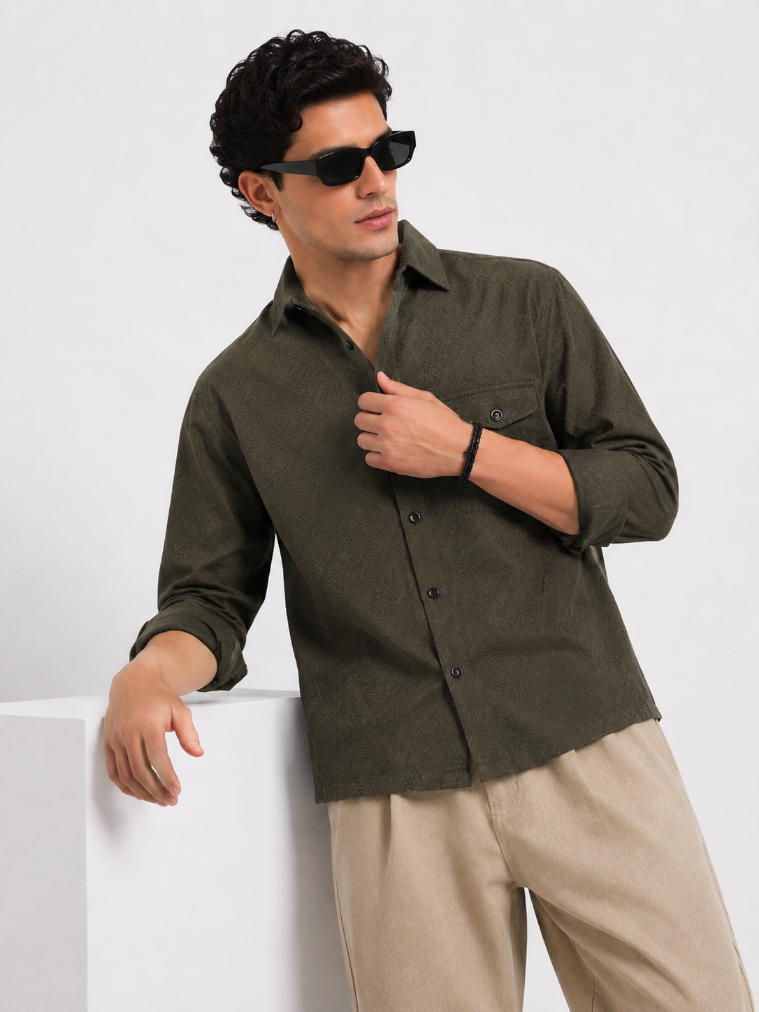 Vardeno Jacquard Shirt
