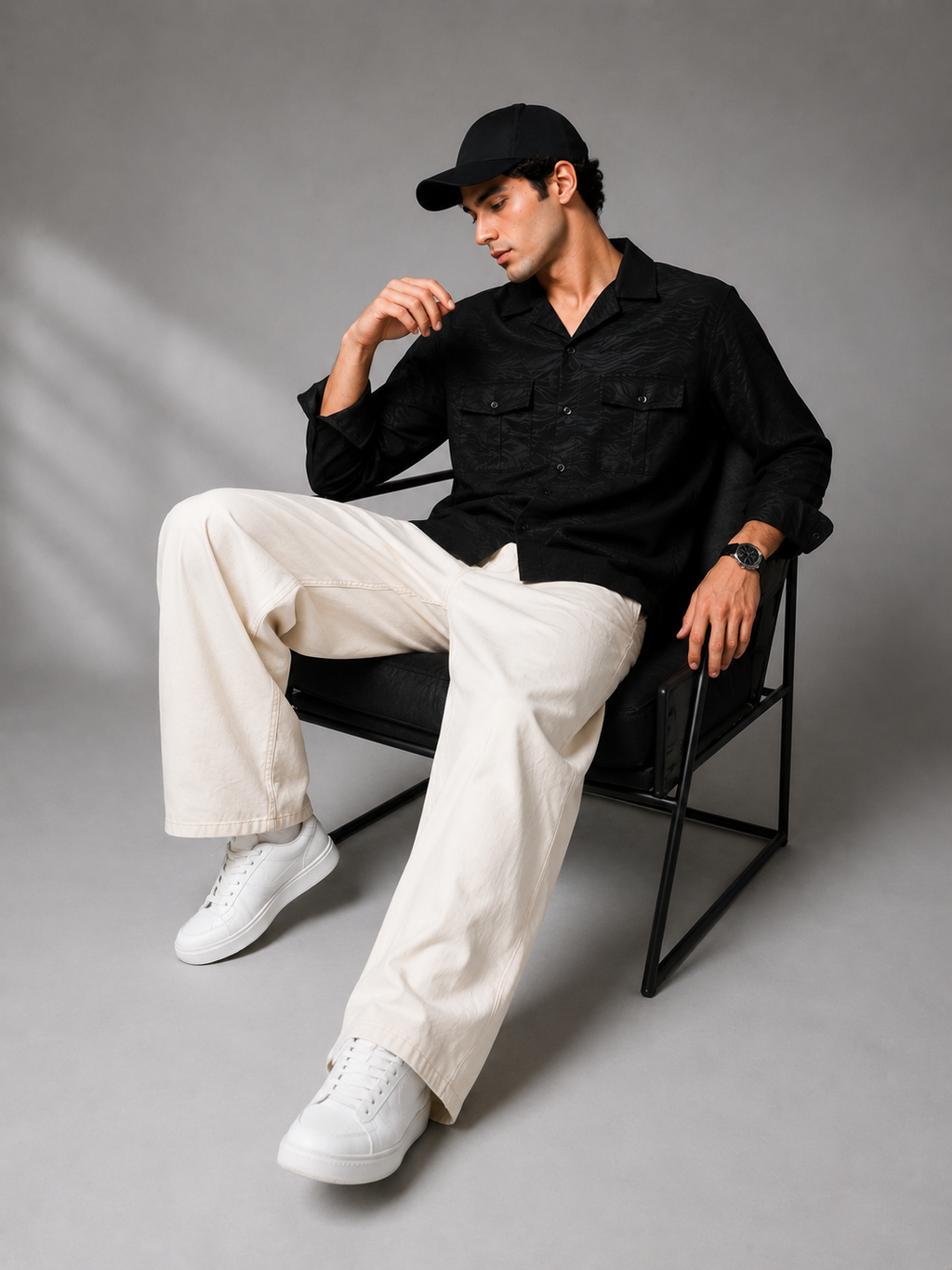 The Noirven Jacquard Shirt