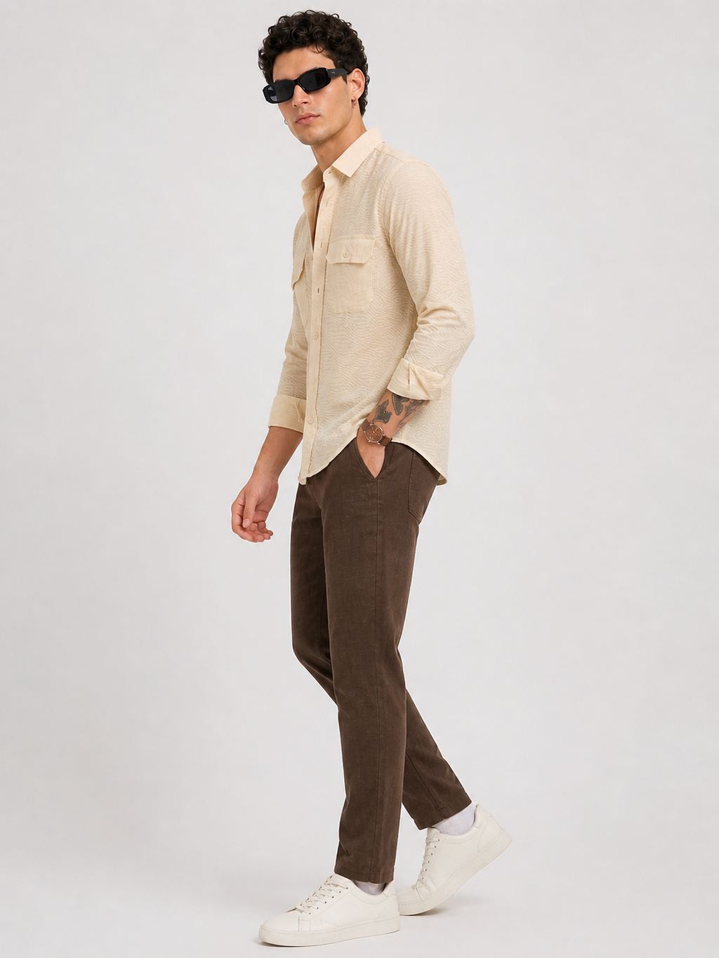 Montreux Jacquard Weave Shirt