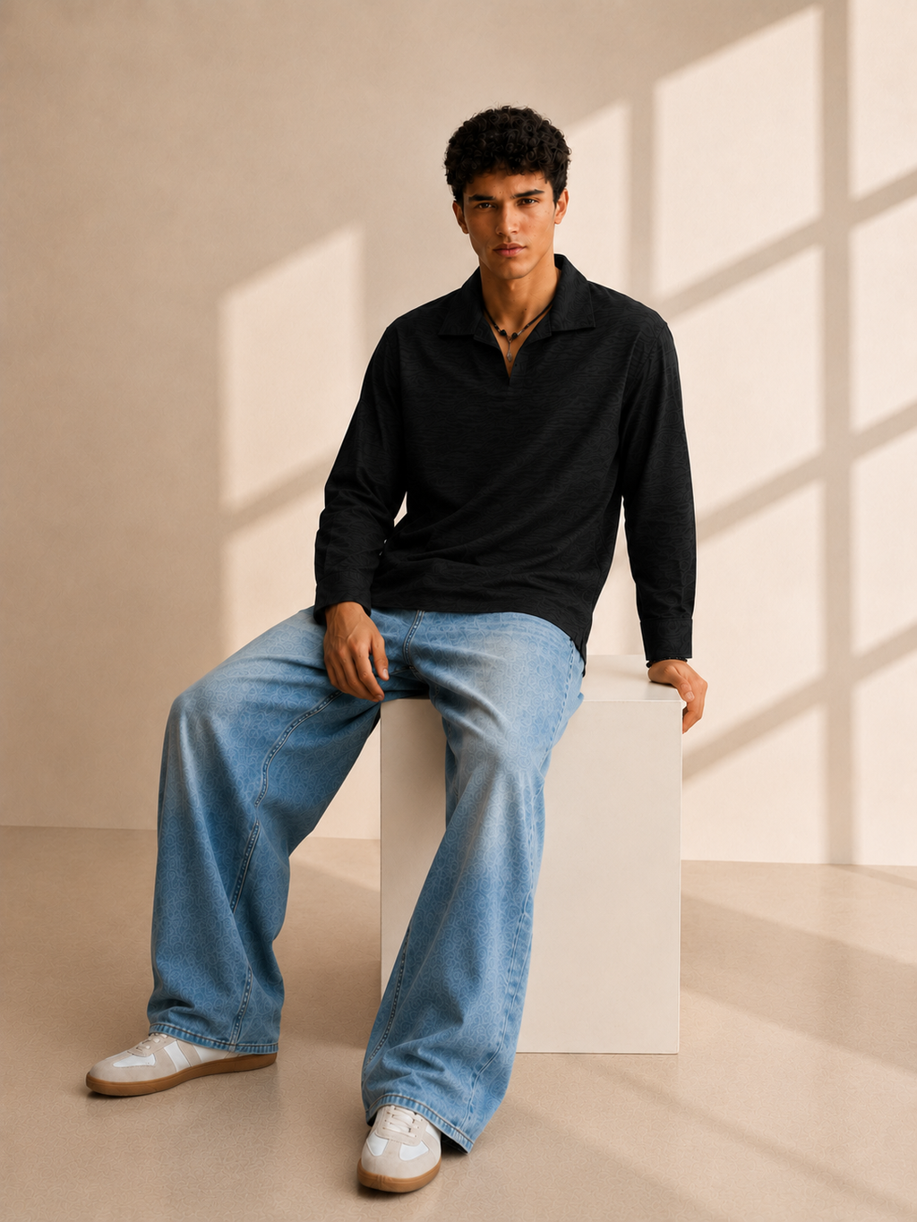 Black Regent Kurta