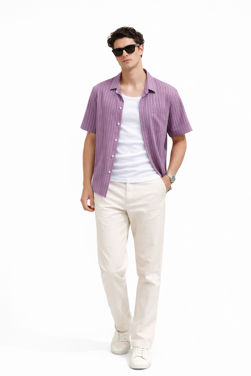 Midnight Classic Cotton Shirt