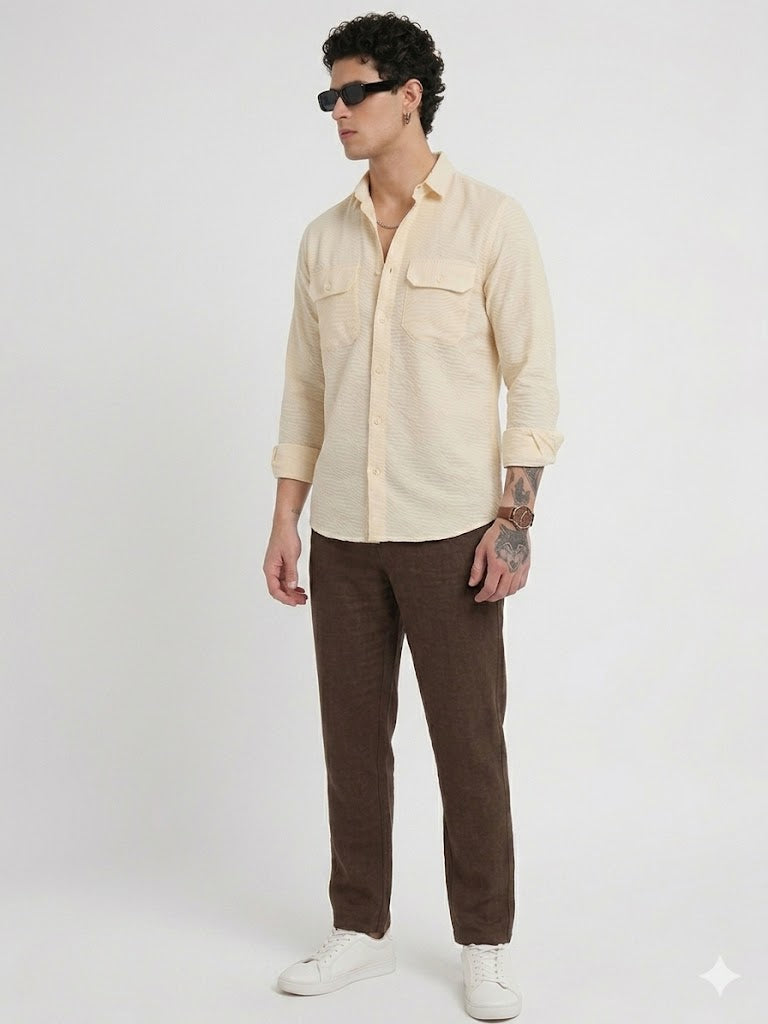 Montreux Jacquard Weave Shirt