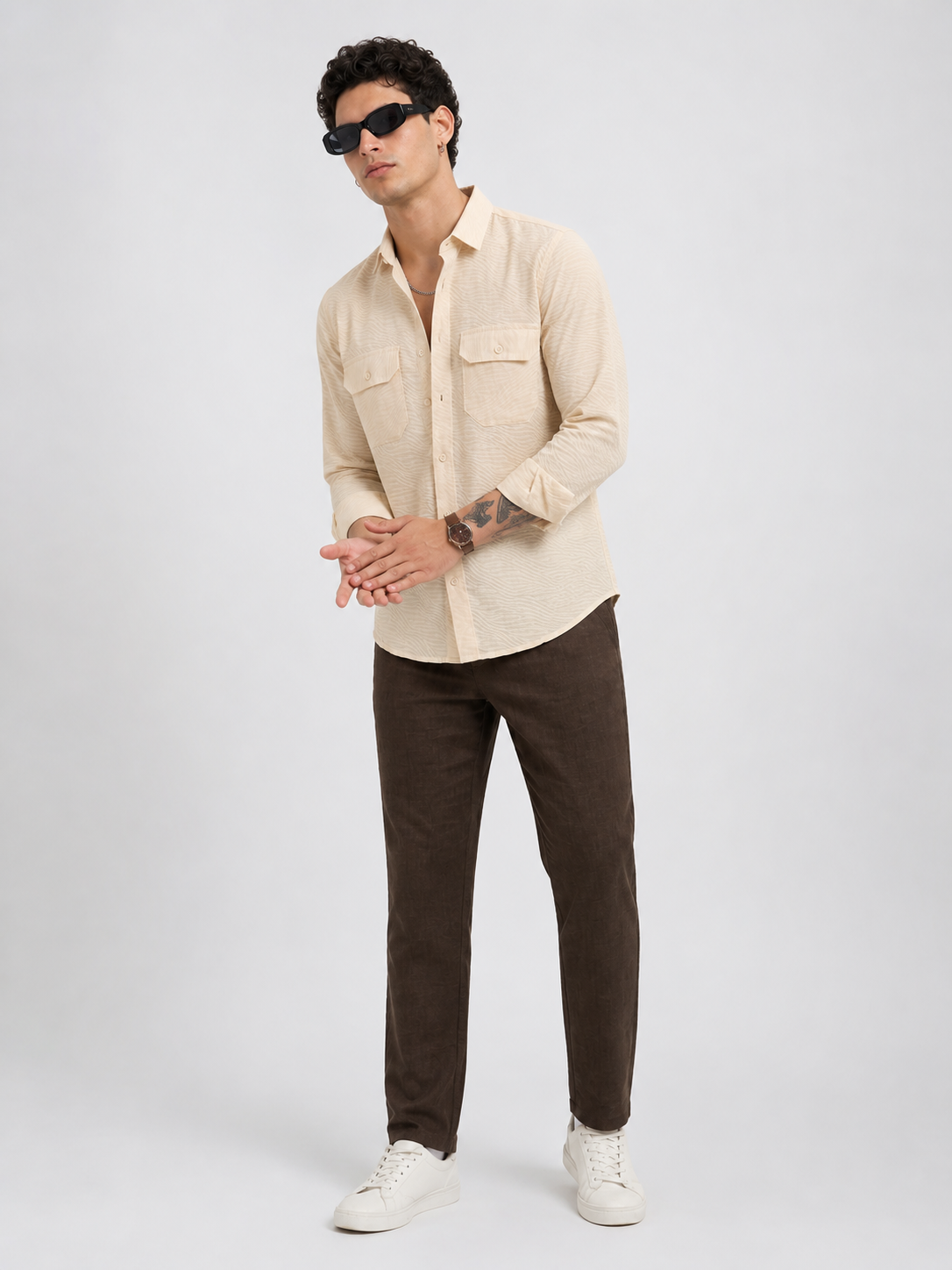 Montreux Jacquard Weave Shirt