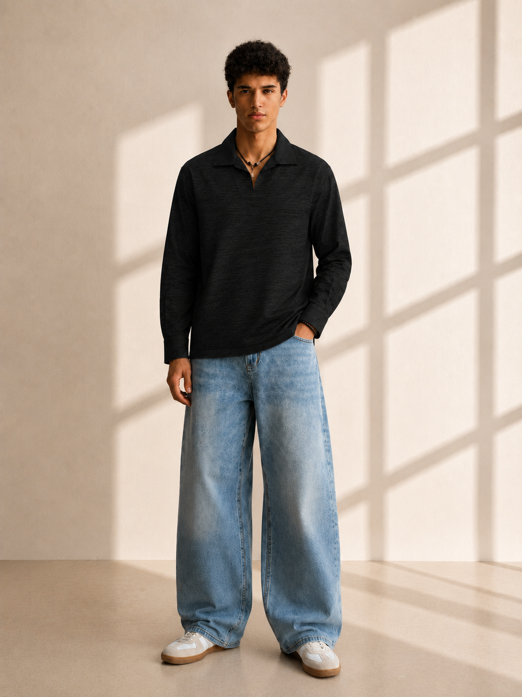 Black Regent Kurta