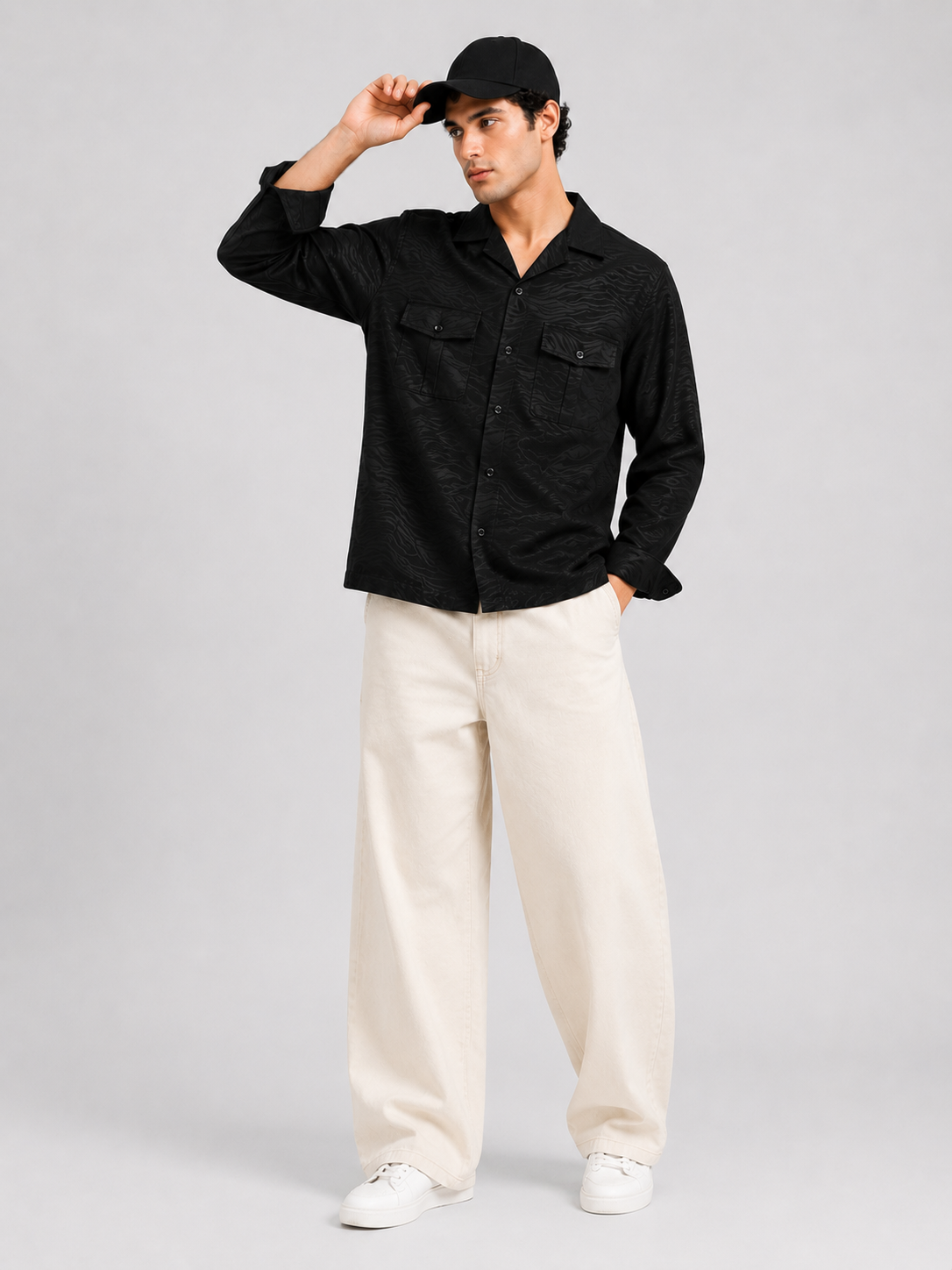 The Noirven Jacquard Shirt