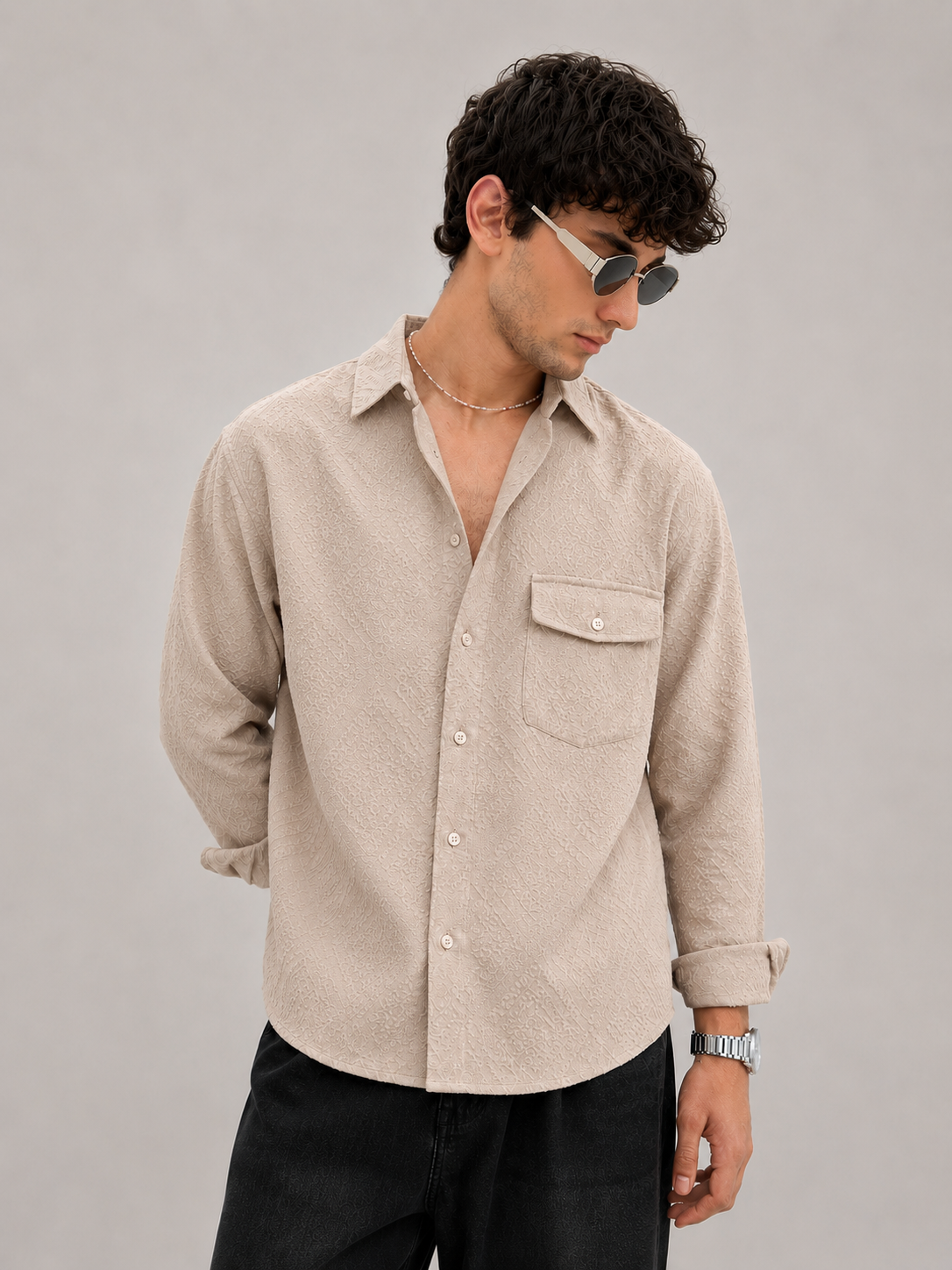 The Rovaire Jacquard Shirt
