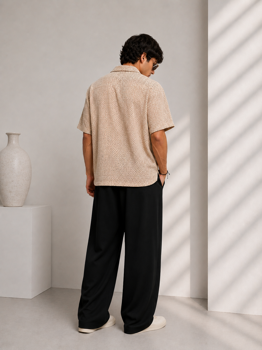 Urban Sand Cotton Shirt