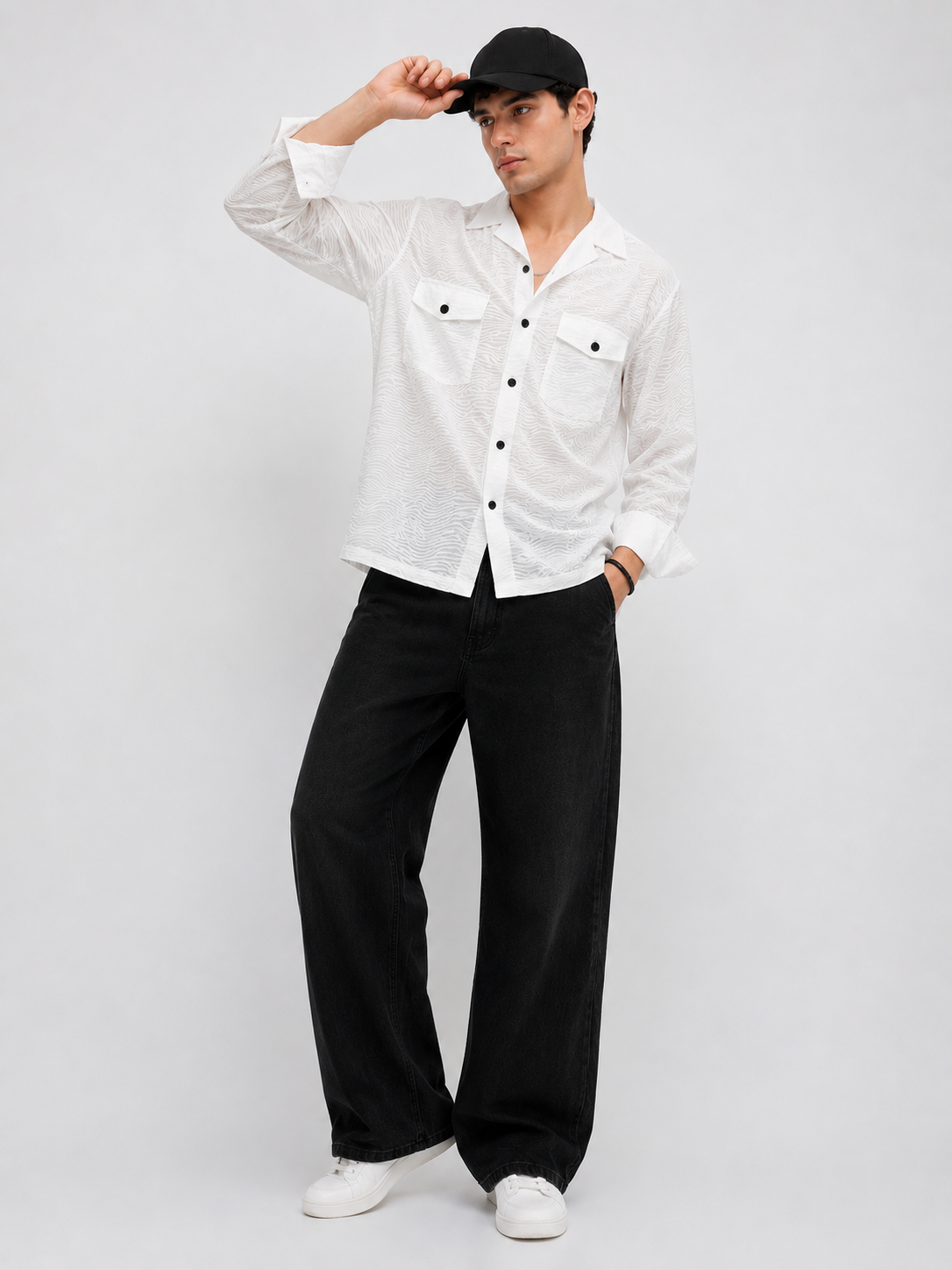 Valerio Textured Cotton Shirt