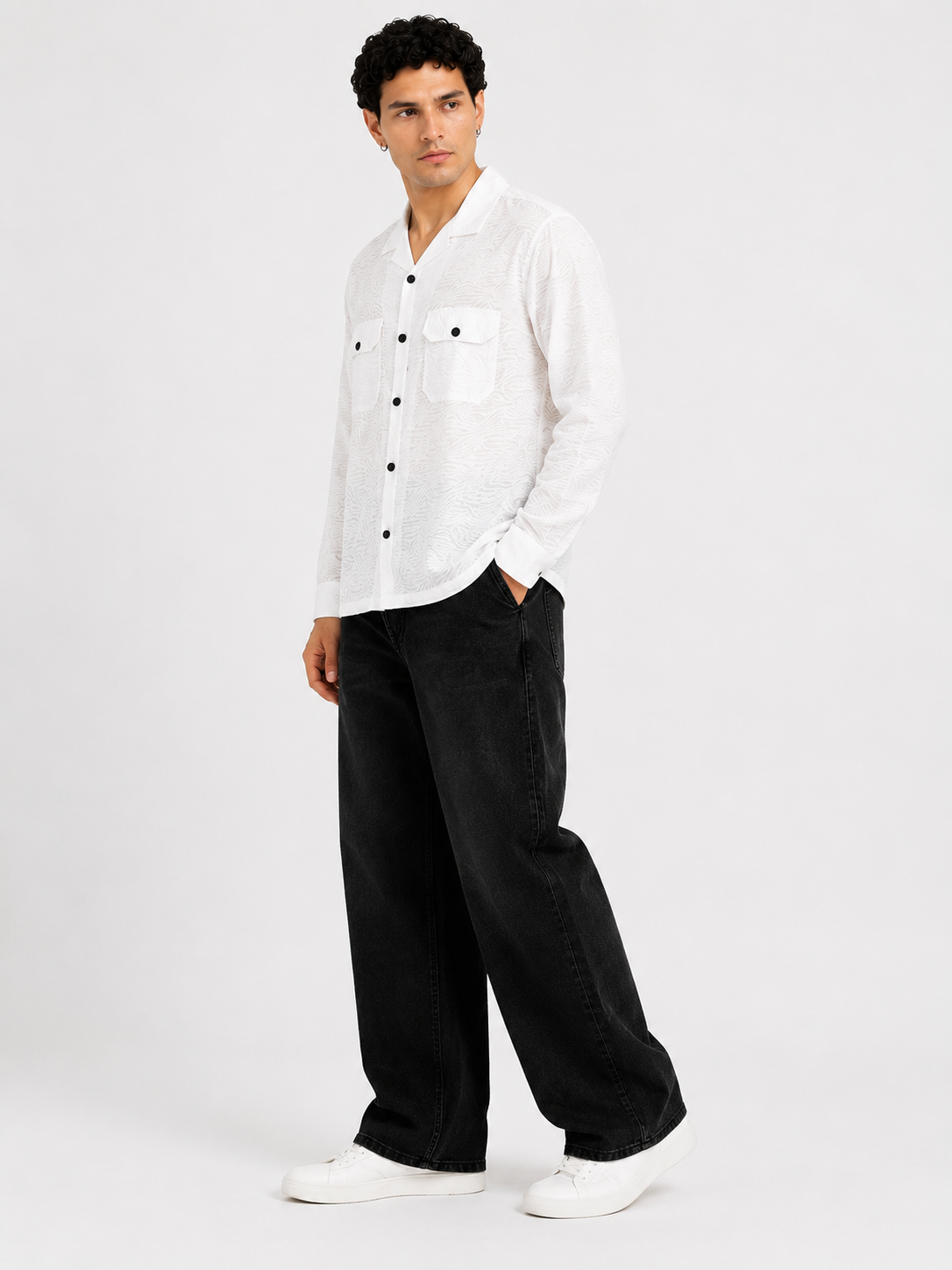 Valerio Textured Cotton Shirt