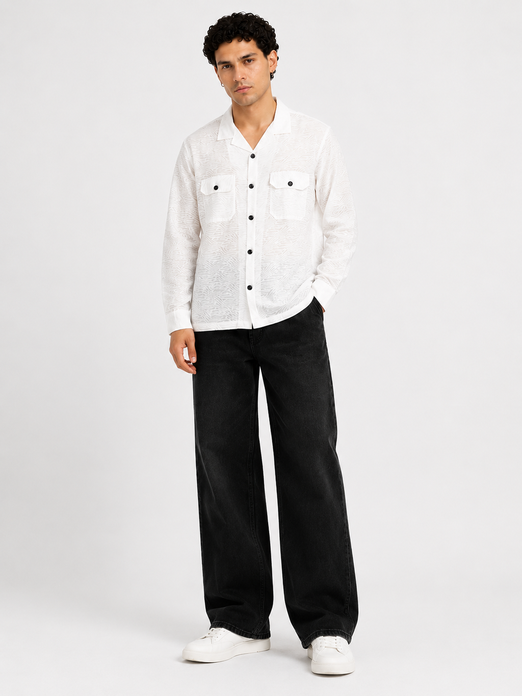 Valerio Textured Cotton Shirt