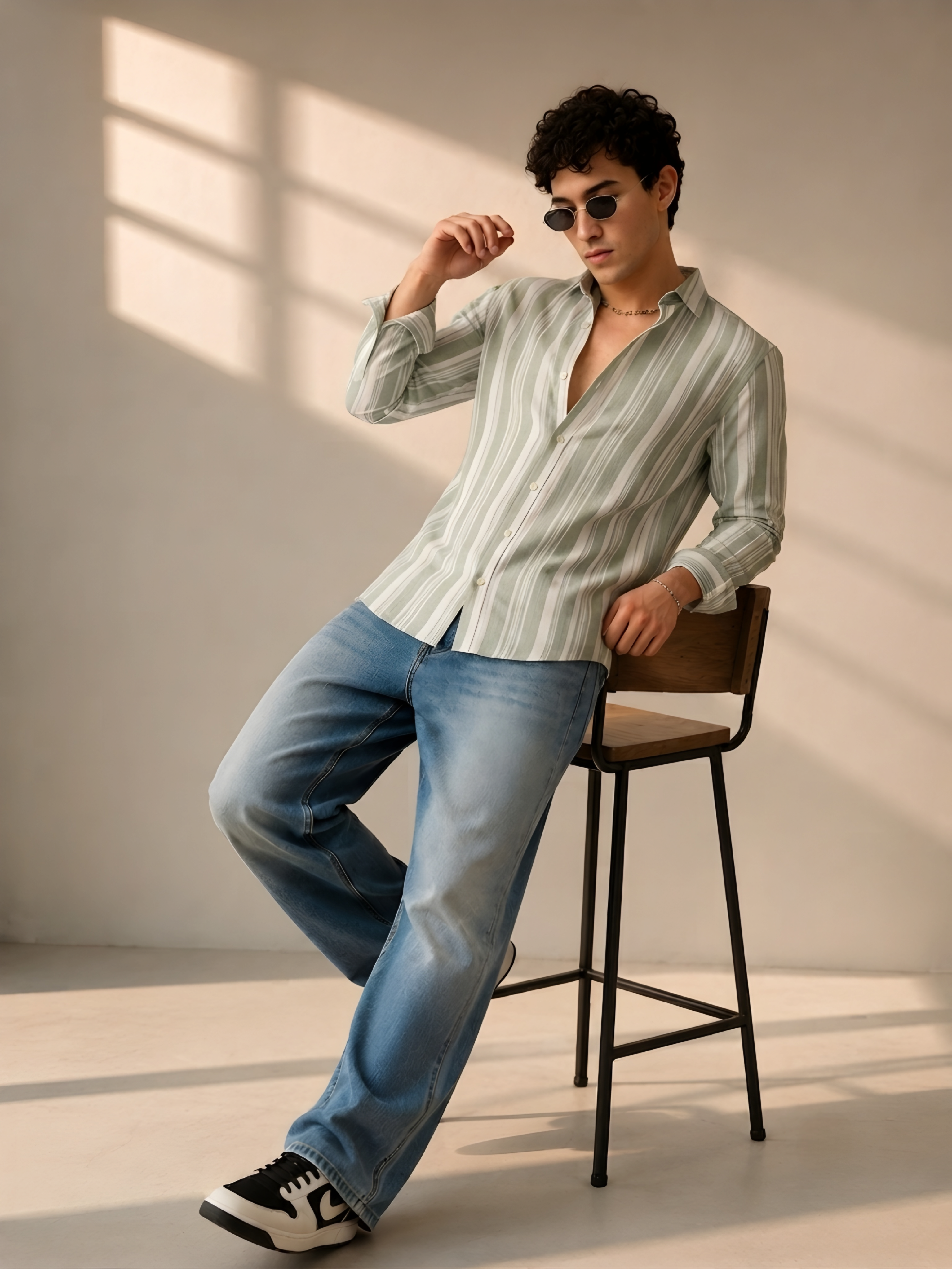 Meadow Line Shirt – Green Edition