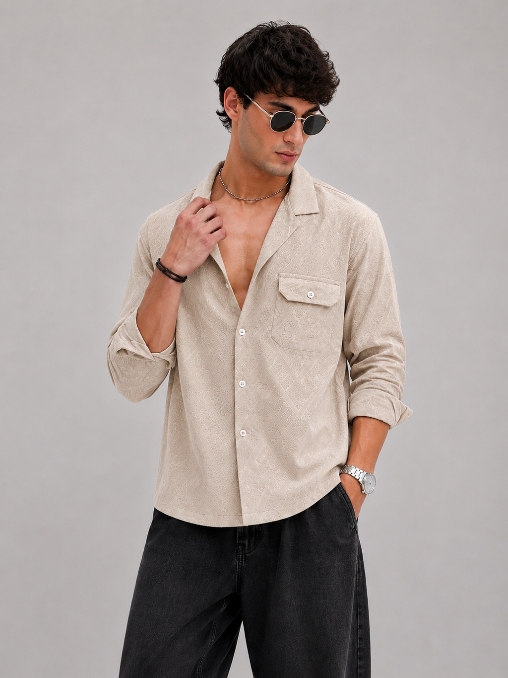 The Rovaire Jacquard Shirt