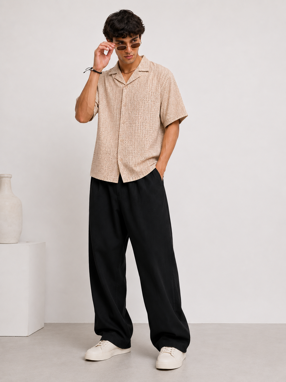 Urban Sand Cotton Shirt