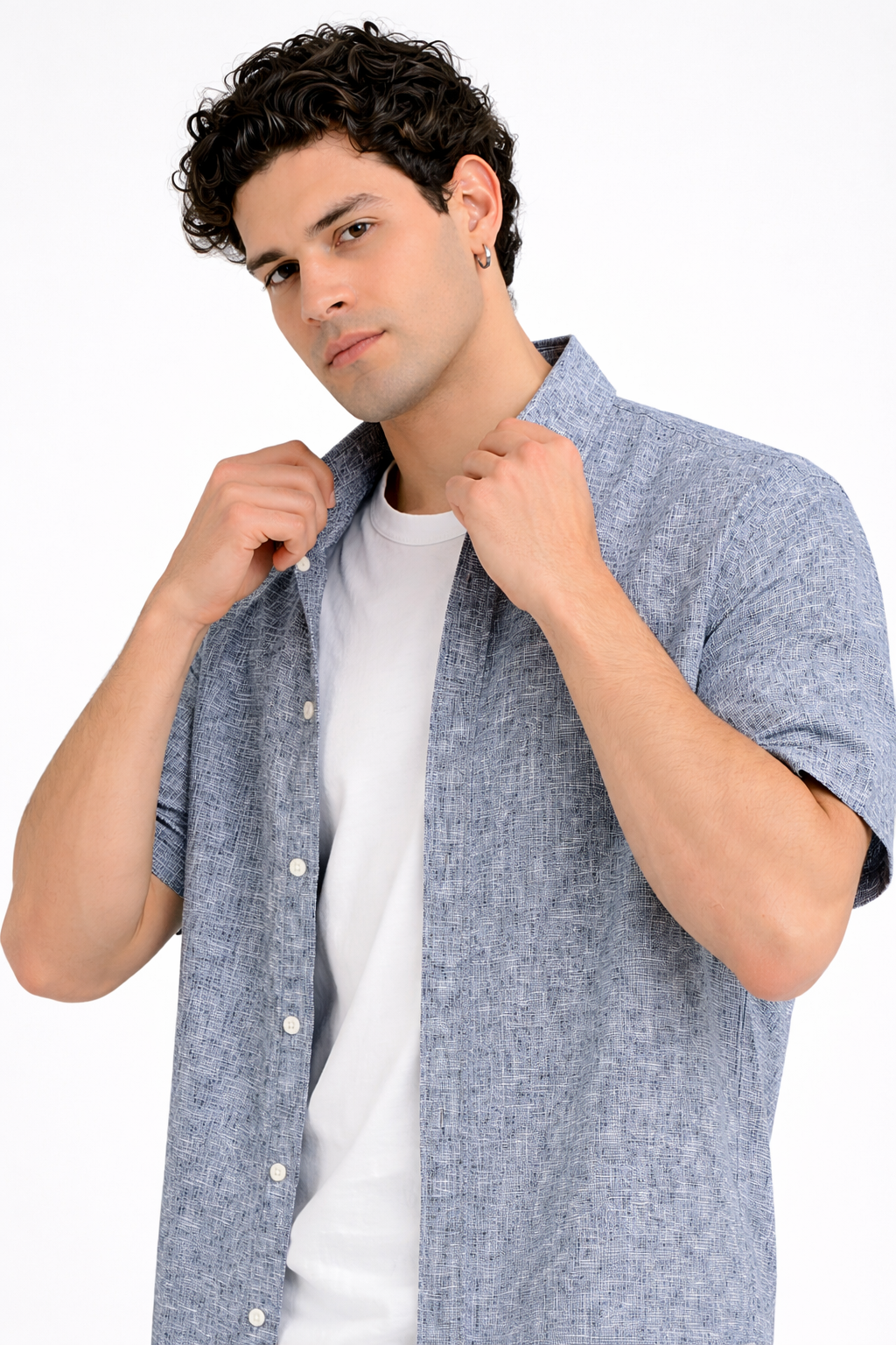 Ivory Breeze Cotton Shirt