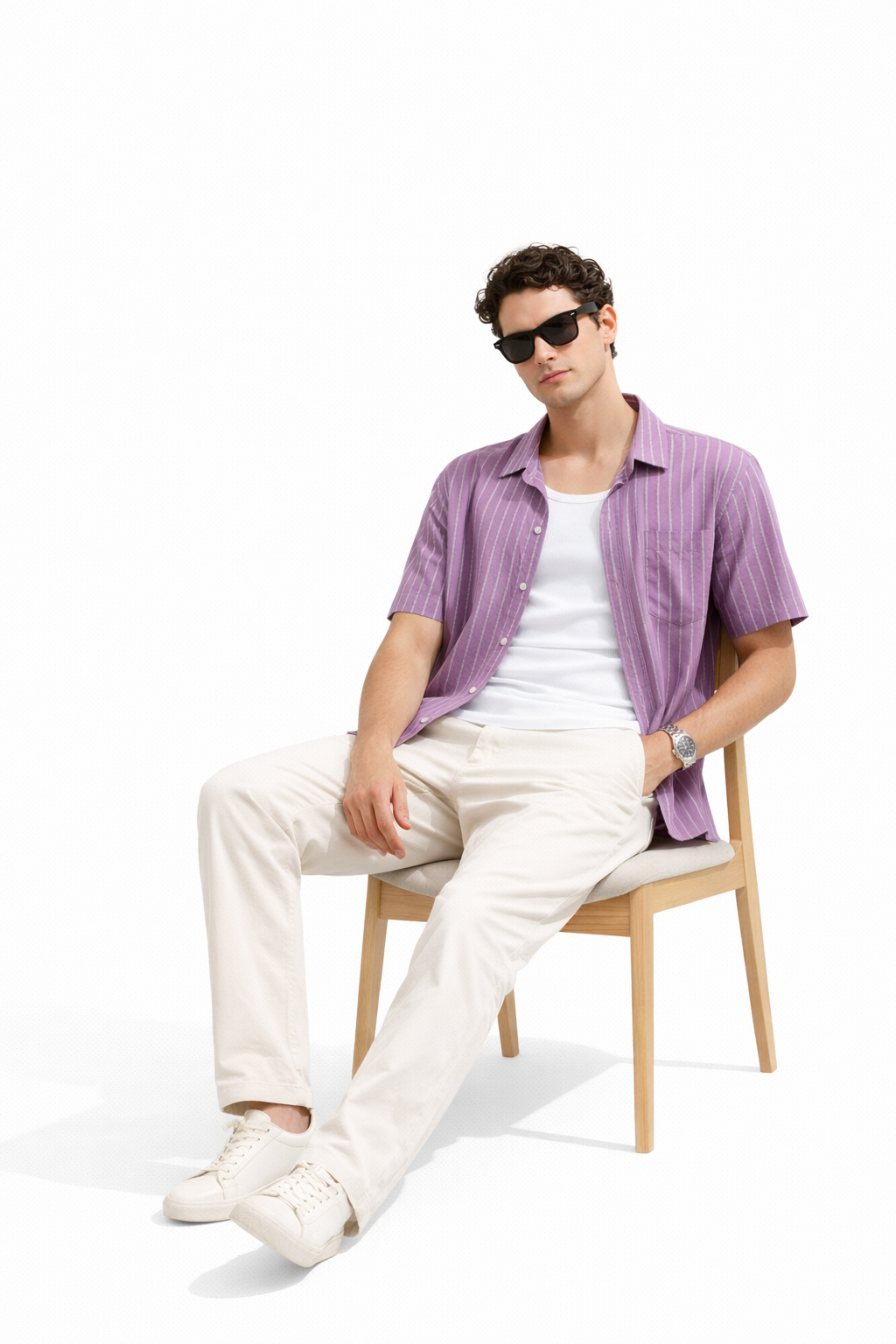 Midnight Classic Cotton Shirt