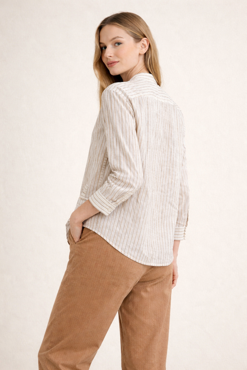 Desert Beige Cotton Shirt