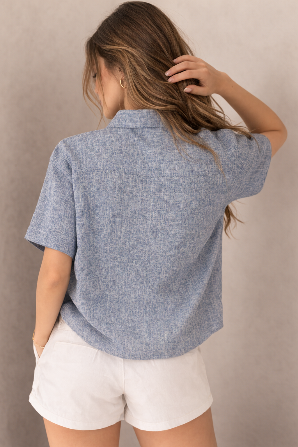 Ivory Breeze Cotton Shirt