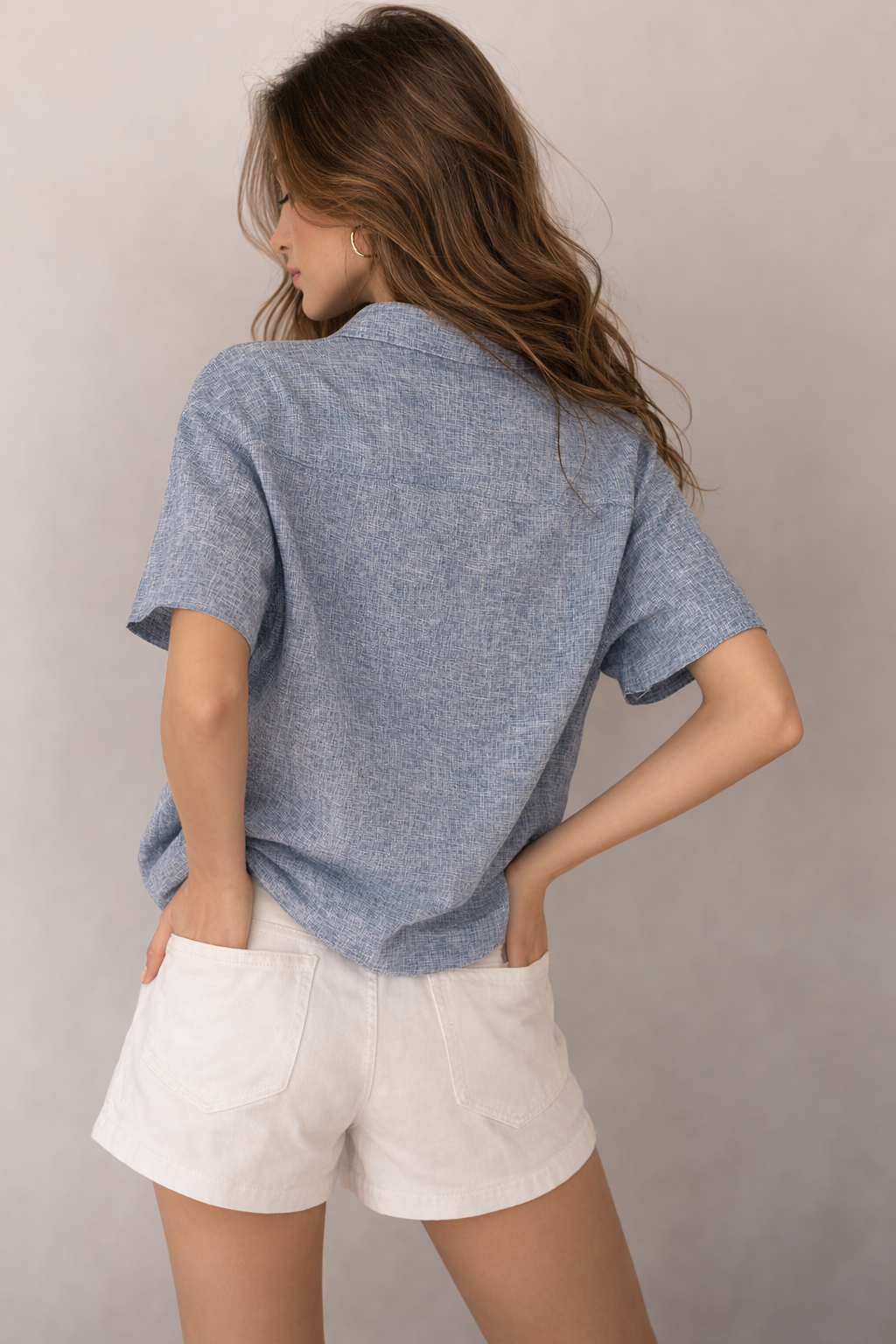 Ivory Breeze Cotton Shirt